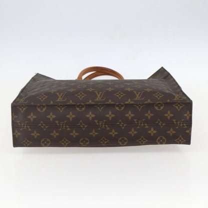 Louis Vuitton Vintage Sac Plat Bag Monogram Canvas, BROWN, CANVAS, Tote bag