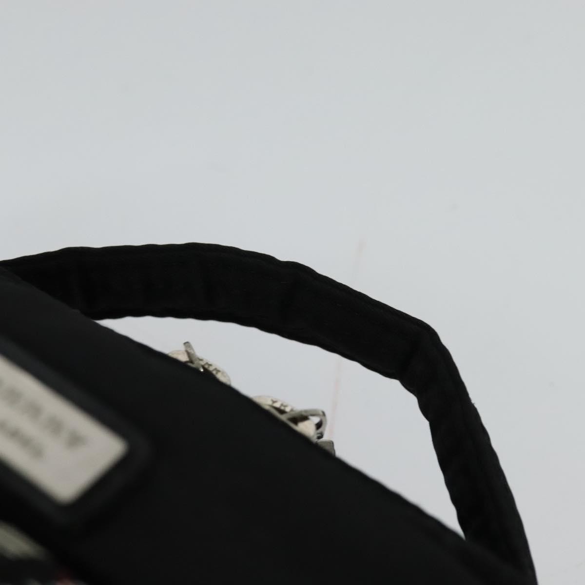 Burberry Nova check Black Label Nylon, Black, Nylon, Shoulder Bag