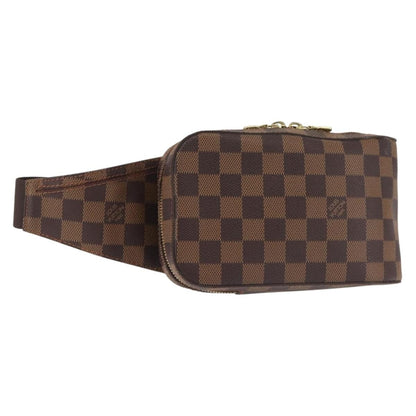 Louis Vuitton Geronimos Waist Bag Damier, BROWN, CANVAS, Shoulder bag