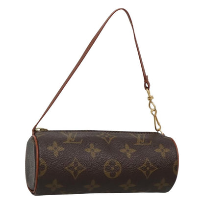 Louis Vuitton Papillon Pochette Monogram Canvas, BROWN, CANVAS, Handbag