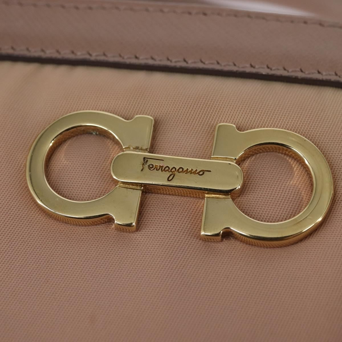 Salvatore Ferragamo Batik Tote Nylon, PINK, NYLON, Tote bag