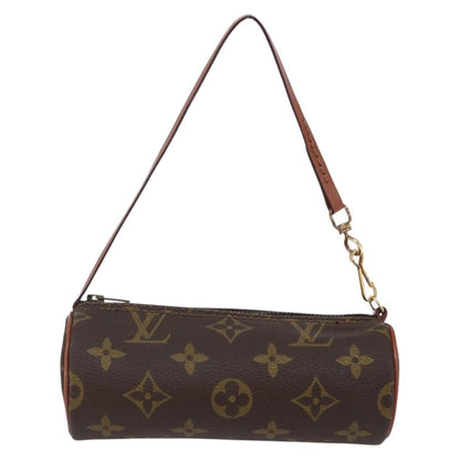 Louis Vuitton Papillon Pochette Monogram Canvas, BROWN, CANVAS, Handbag