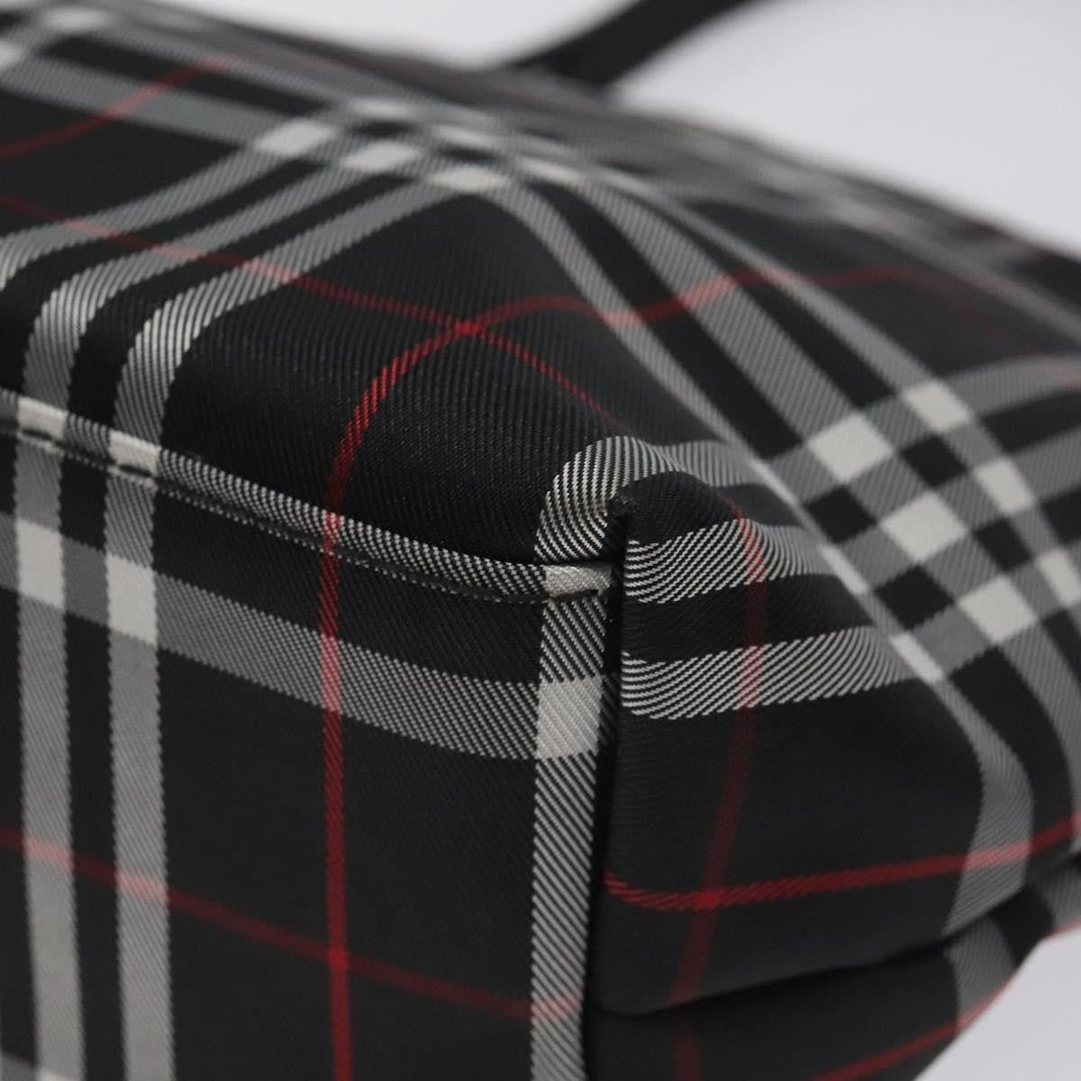 Burberry Nova Check Tote Nylon, Black, Nylon, Handbag