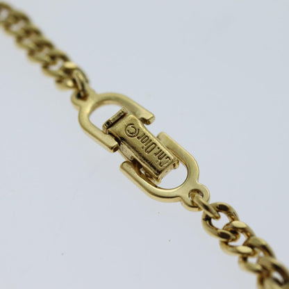 Christian Dior CD Logo Bracelet Metal, GOLD, METAL, Bracelet