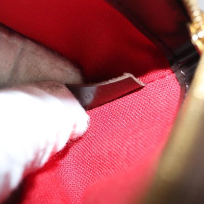 Louis Vuitton Verona Handbag Damier, BROWN, CANVAS, Shoulder bag