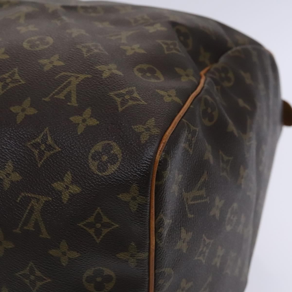 Louis Vuitton Keepall Bag Monogram Canvas, BROWN, CANVAS, Travel bag
