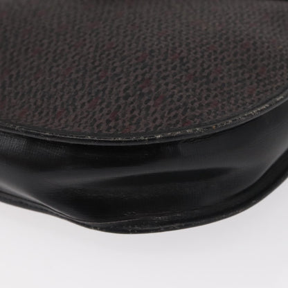 Saint Laurent Vintage Shoulder Bag Canvas, BLACK, CANVAS, Shoulder bag