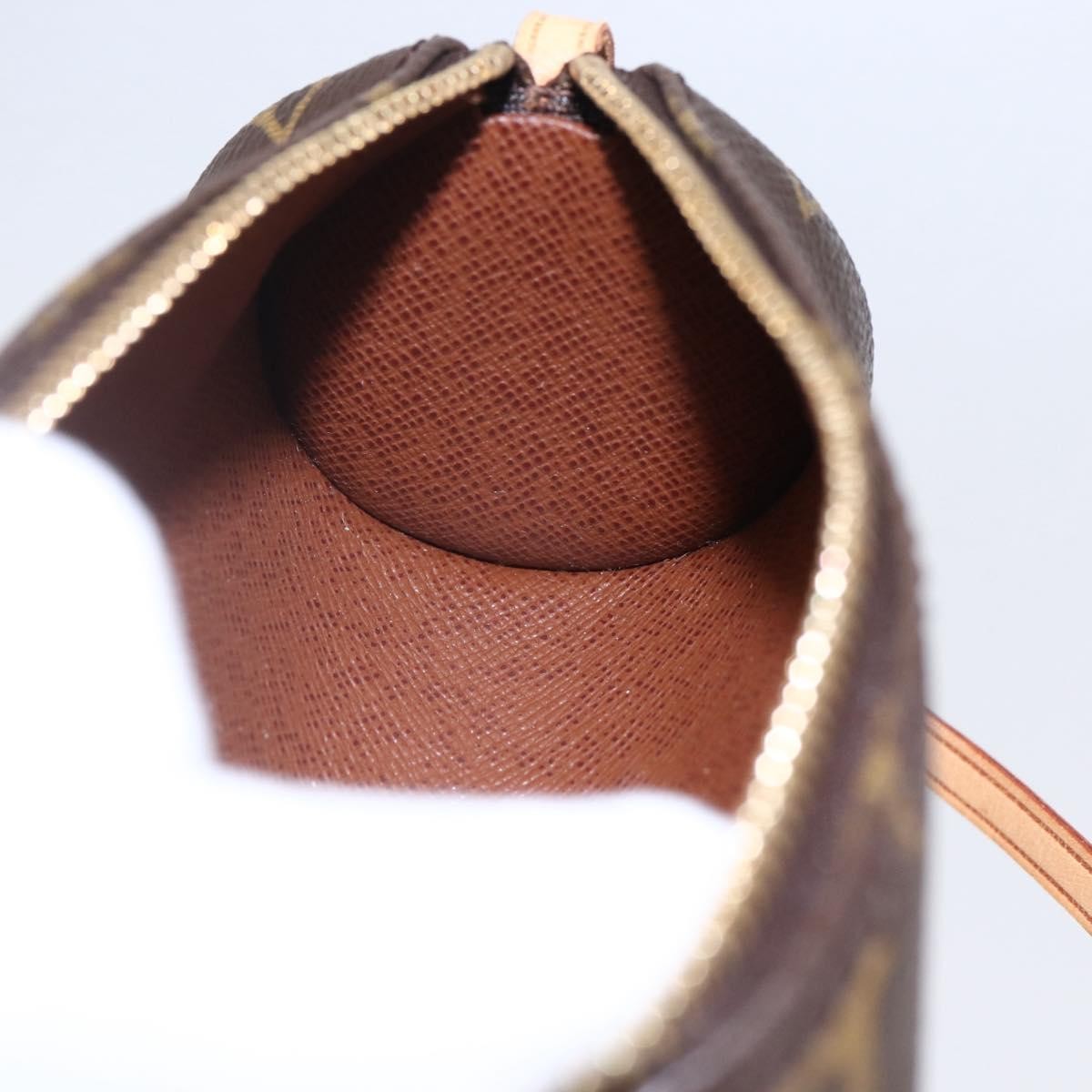 Louis Vuitton Papillon Pochette Monogram Canvas, BROWN, CANVAS, Handbag