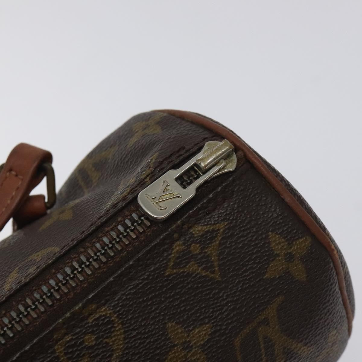 Louis Vuitton Papillon Handbag Monogram Canvas, BROWN, CANVAS, Handbag
