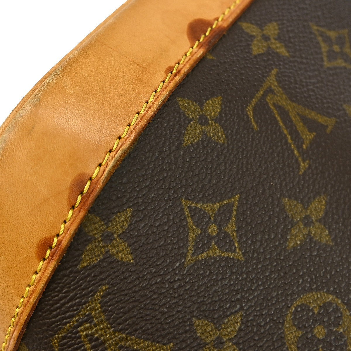 Louis Vuitton Alma Handbag Monogram Canvas, Brown, Canvas, Handbag