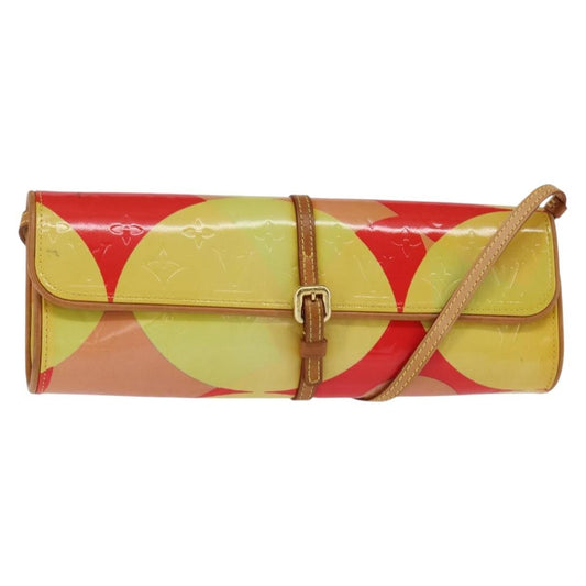 Louis Vuitton Fleurs Pochette Printed Monogram Vernis, MULTICOLOUR, PATENT_LEATHER, Clutche & pouche