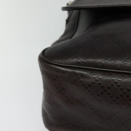Gucci Gucci messenger flap bag leather, Brown, Leather, Shoulder Bag
