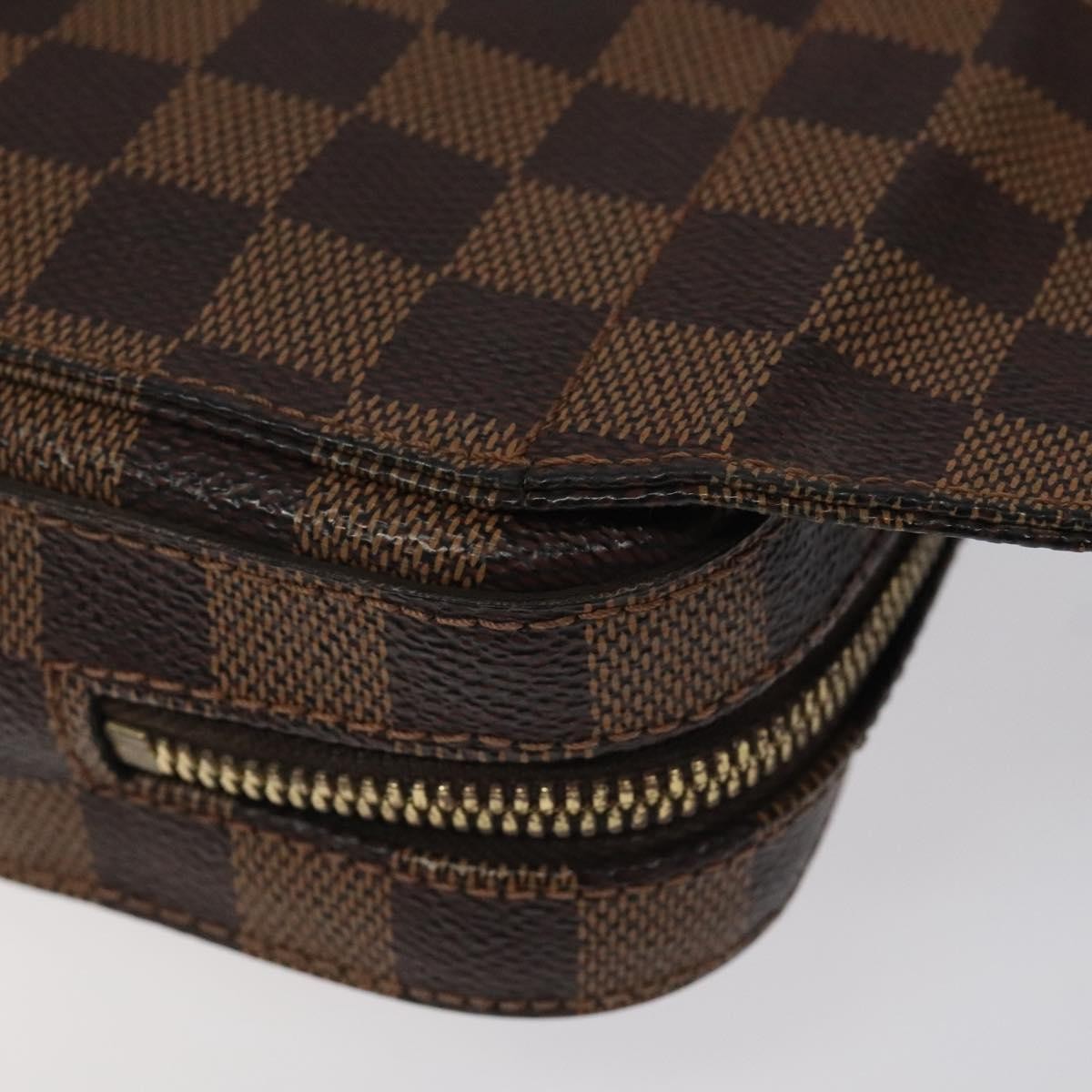 Louis Vuitton Geronimos Waist Bag Damier, BROWN, CANVAS, Shoulder bag