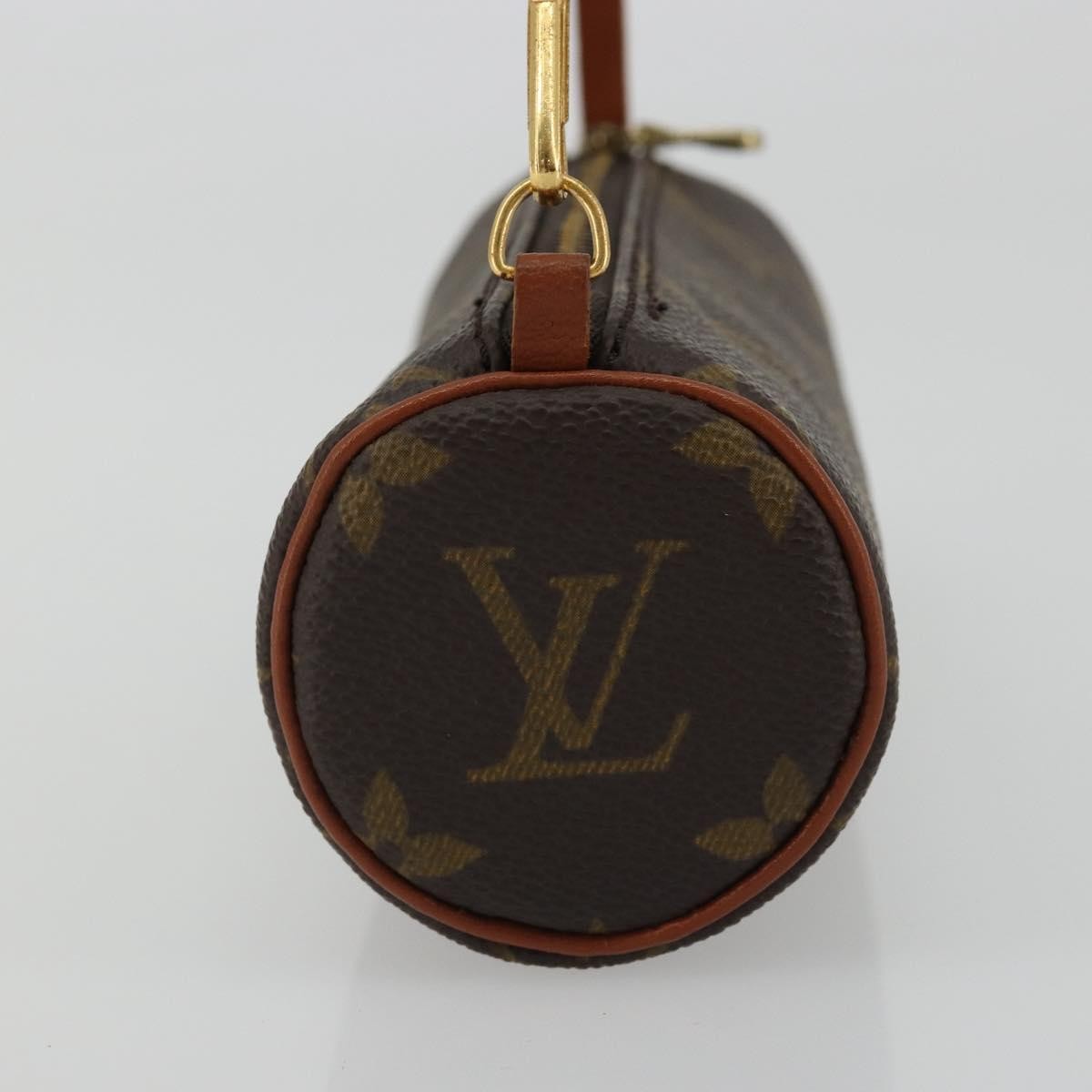 Louis Vuitton Papillon Pochette Monogram Canvas, Brown, Canvas, Clutch