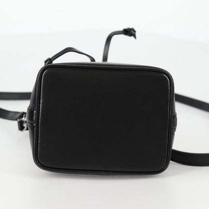 Louis Vuitton Noe NM Handbag Monogram Jacquard Denim, BLACK, CANVAS, Shoulder bag