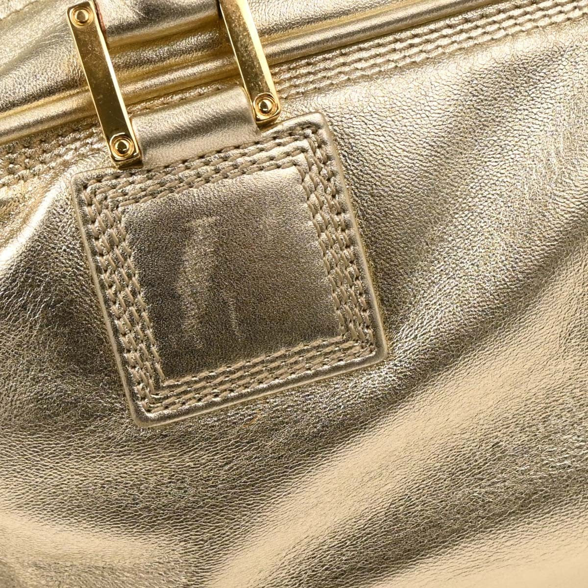 Loewe Amazona Bag Leather, METALLIC, LEATHER, Handbag
