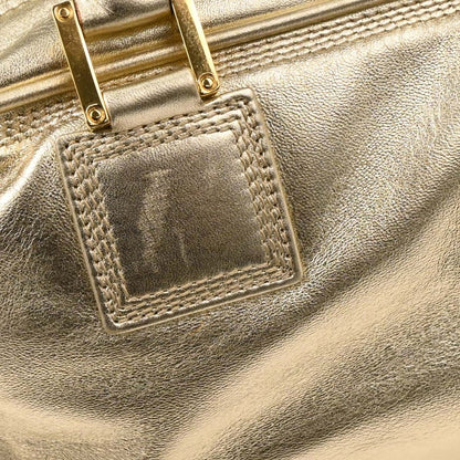 Loewe Amazona Bag Leather, METALLIC, LEATHER, Handbag