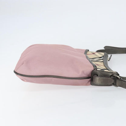 Burberry Nova check Shoulder bag Nylon, PINK, NYLON, Shoulder bag