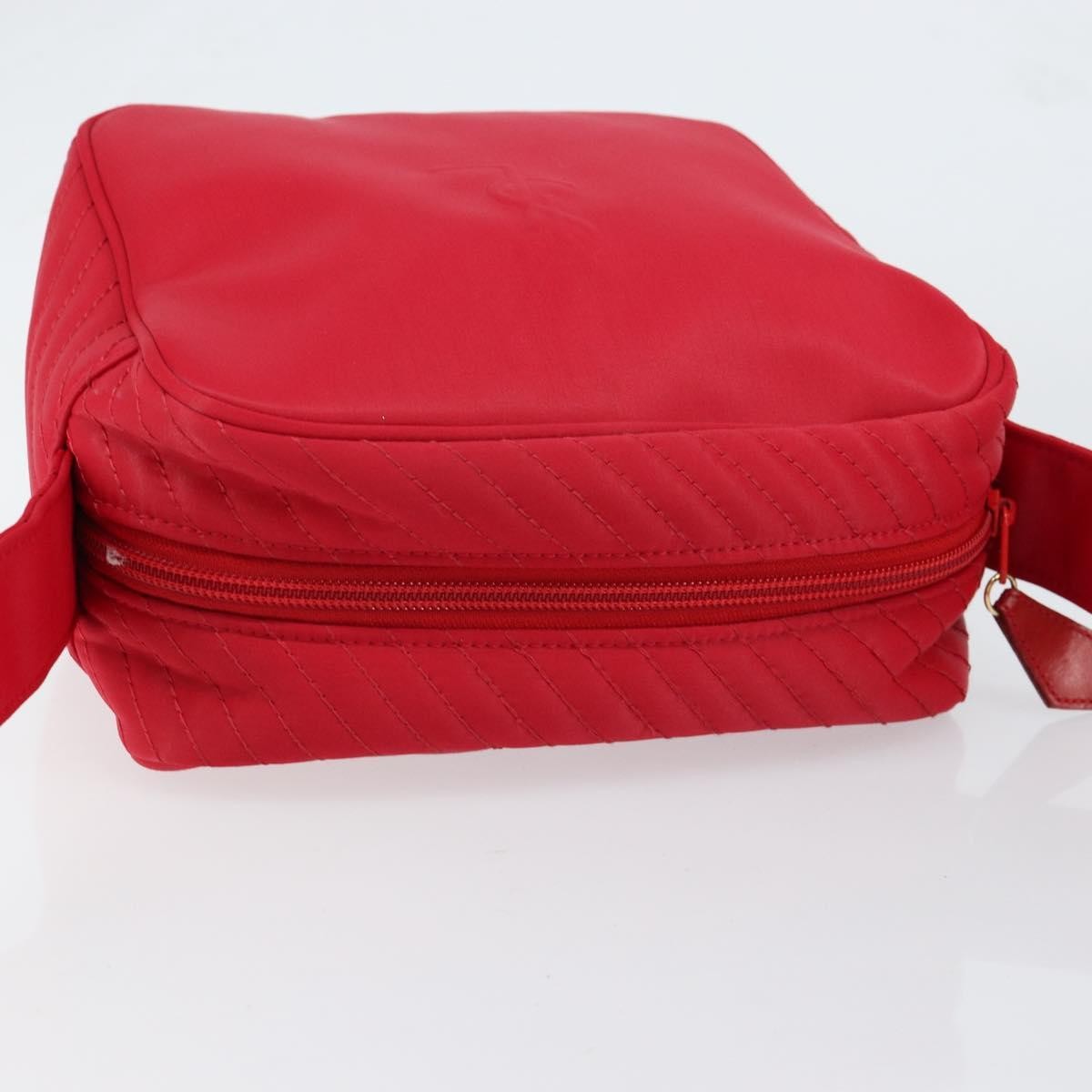 Saint Laurent Vintage Shoulder Bag Nylon, Red, Nylon, Shoulder Bag