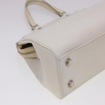Louis Vuitton Brea Handbag Epi Leather, WHITE, LEATHER, Handbag
