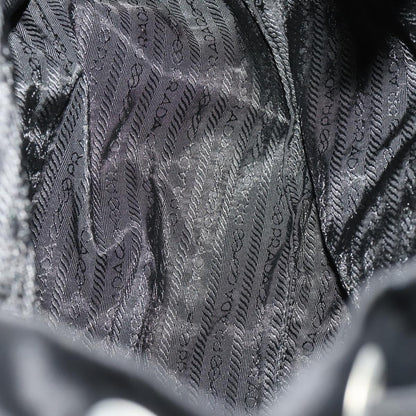 Prada Sac à dos Re-nylon nylon, BLACK, NYLON, Backpack