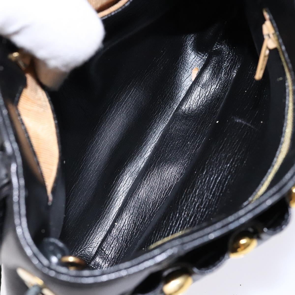 Givenchy Vintage 4G shoulder bag Leather, BLACK, LEATHER, Shoulder bag