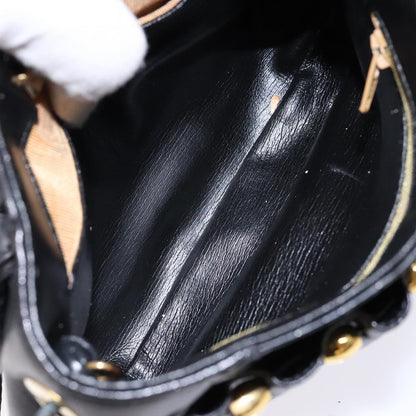 Givenchy Vintage 4G shoulder bag Leather, BLACK, LEATHER, Shoulder bag