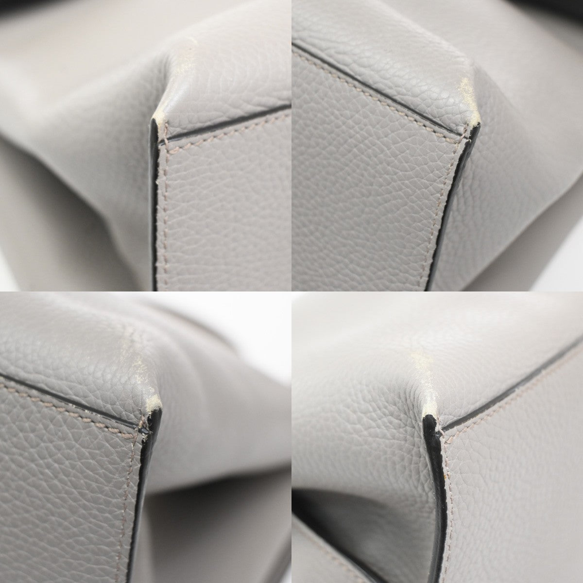 Gucci Bamboo Daily Top Handle Bag Leather, Gray, Leather, Shoulder Bag