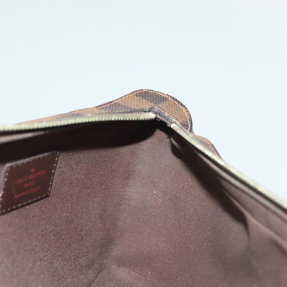 Louis Vuitton Geronimos Waist Bag Damier, BROWN, CANVAS, Shoulder bag