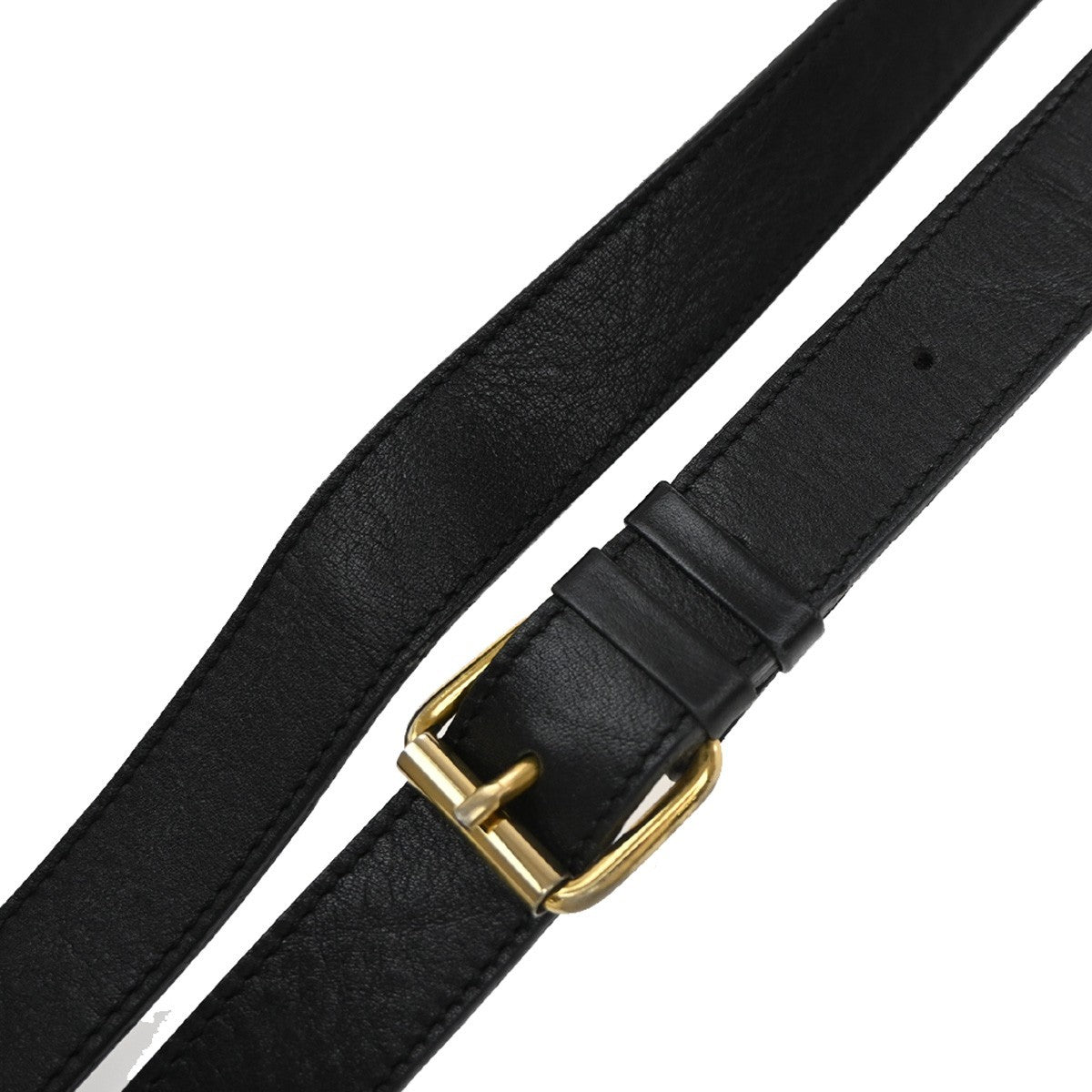 Celine Vintage Shoulder Bag Leather, Black, Leather, Shoulder Bag