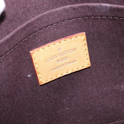 Louis Vuitton Bellflower Handbag Monogram Vernis, BURGUNDY, PATENT_LEATHER, Shoulder bag