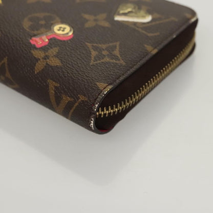 Louis Vuitton Zippy Wallet NM Monogram Lovelock, BROWN, CANVAS, Wallets