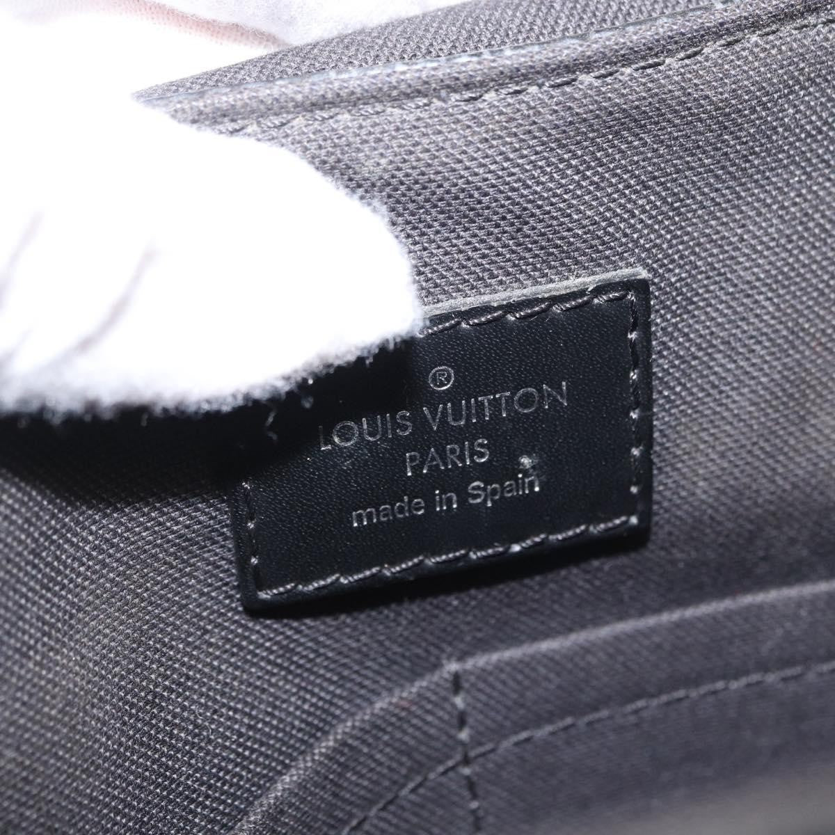 Louis Vuitton District Messenger Bag Damier Graphite, GRAY, CANVAS, Shoulder bag