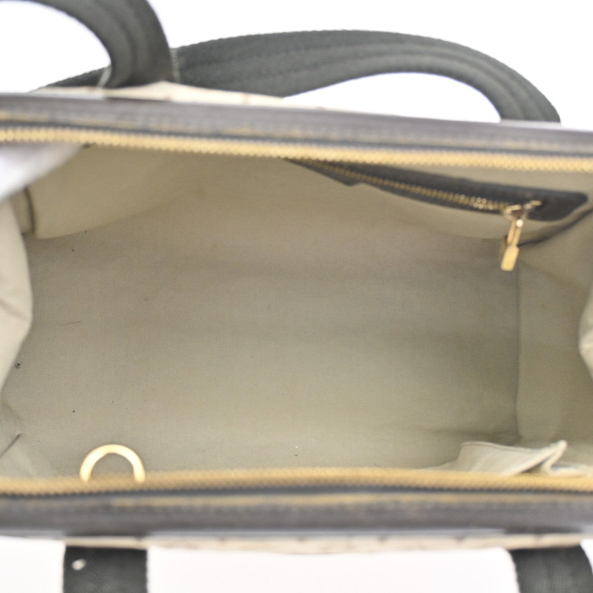 Louis Vuitton Josephine Handbag Mini Lin, KHAKI, CANVAS, Shoulder bag