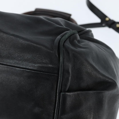 Chloe Ethel Tote Leather, BLACK, LEATHER, Tote bag