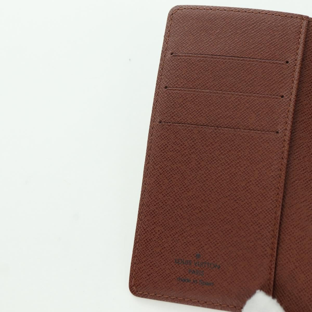 Louis Vuitton Agenda Cover Monogram Panda, Brown, Canvas, Wallet