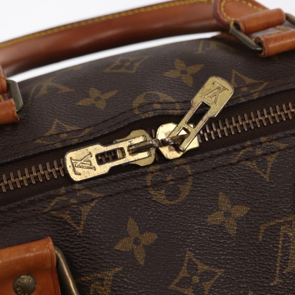 Louis Vuitton Keepall Bandouliere Bag Monogram Canvas, BROWN, CANVAS, Travel bag