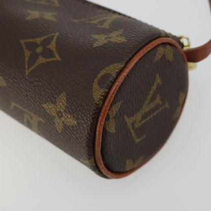 Louis Vuitton Papillon Pochette Monogram Canvas, Brown, Canvas, Clutch