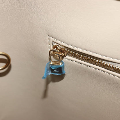 Louis Vuitton Houston Handbag Monogram Vernis, BEIGE, PATENT_LEATHER, Handbag