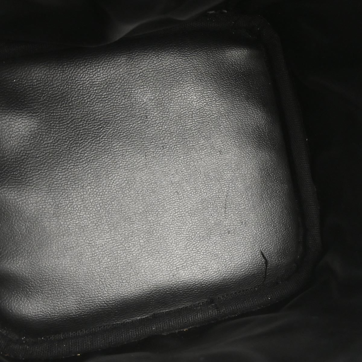 Chanel Vintage Timeless Cosmetic Case Caviar, BLACK, LEATHER, Handbag