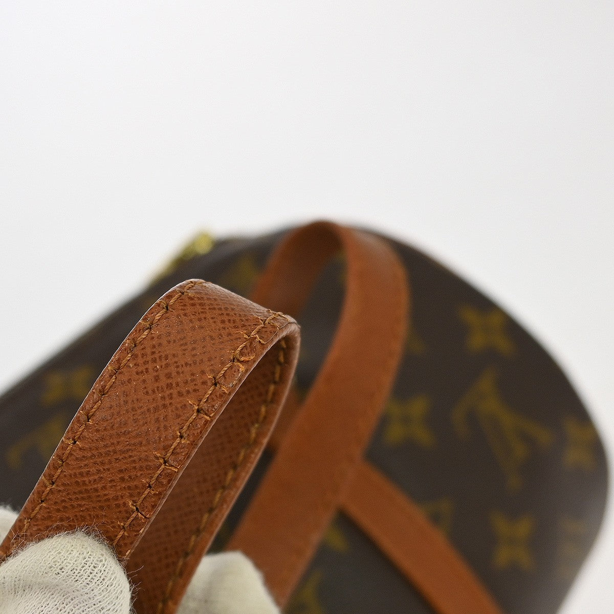Louis Vuitton Papillon Handbag Monogram Canvas, Brown, Canvas, Handbag