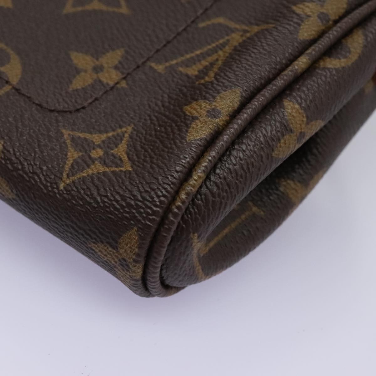 Louis Vuitton Favorite Handbag Monogram Canvas, BROWN, CANVAS, Shoulder bag