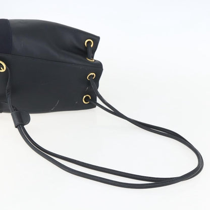 Salvatore Ferragamo Vala Backpack Leather, NAVY, LEATHER, Backpack