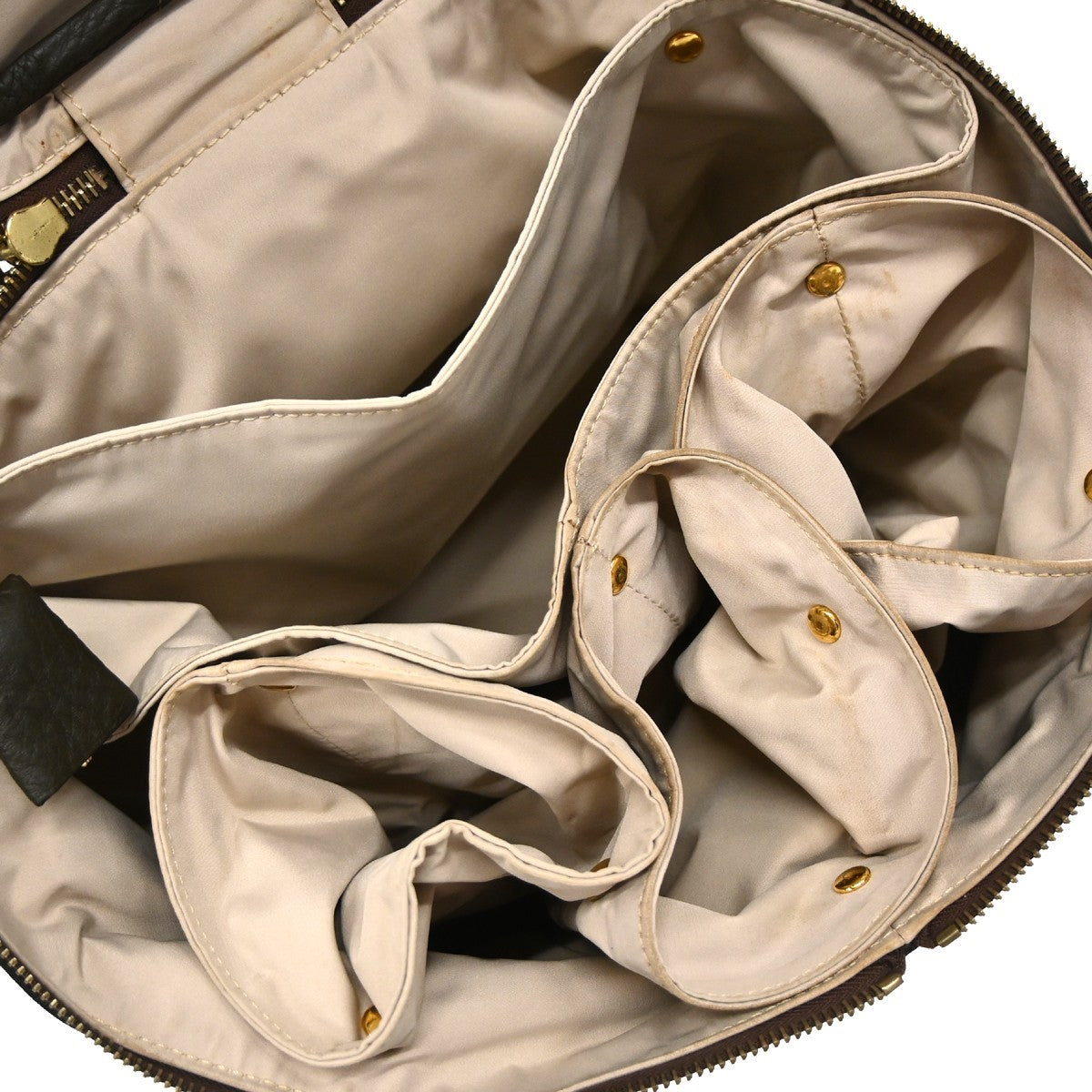 Hermes Intercity Victoria Travel Case Leather, KHAKI, LEATHER, Clutche & pouche