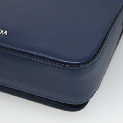 Prada Turnlock Crossbody Bag City Calf, BLACK, LEATHER, Shoulder bag