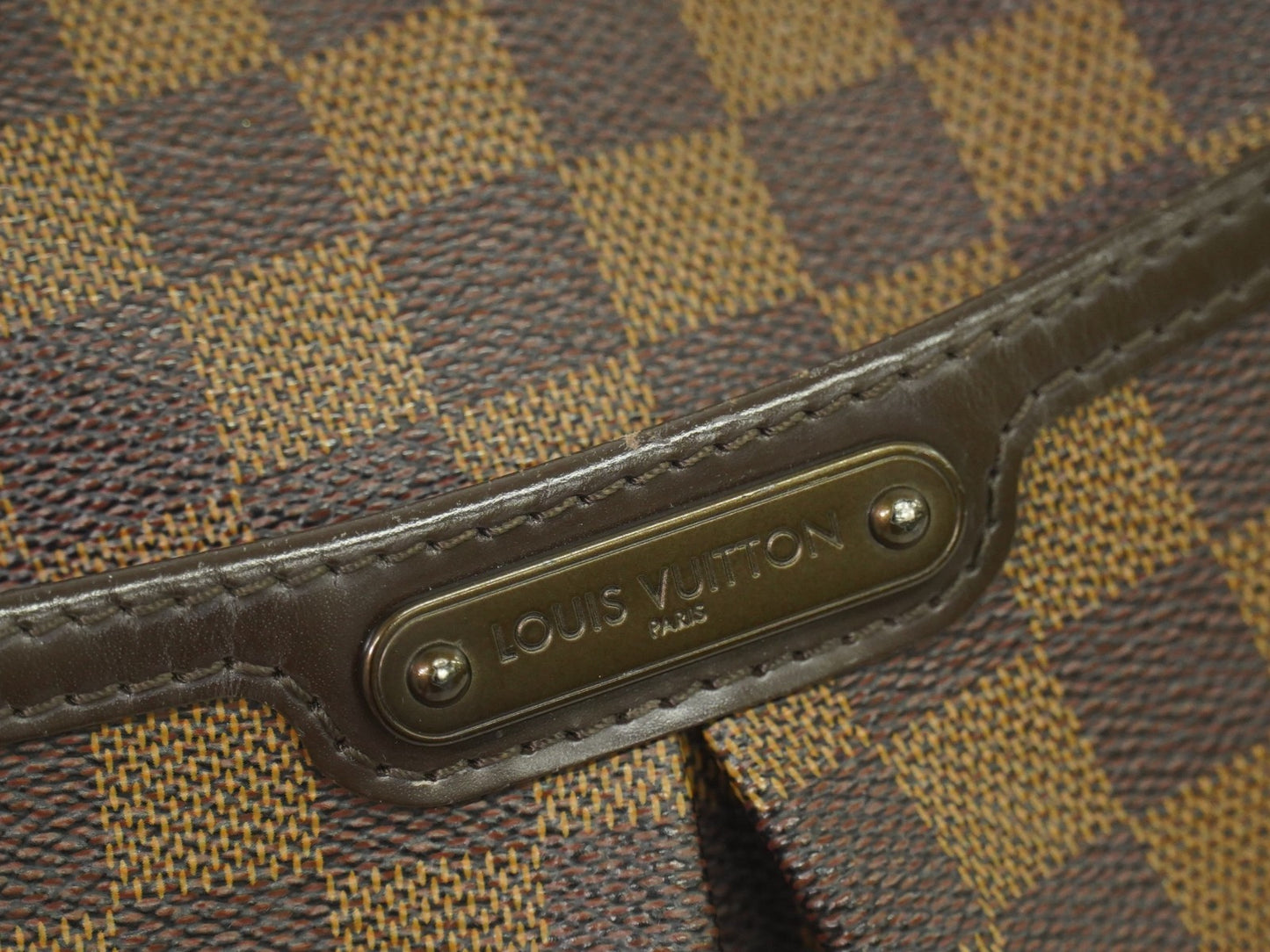 Louis Vuitton Bloomsbury Handbag Damier, BROWN, CANVAS, Handbag