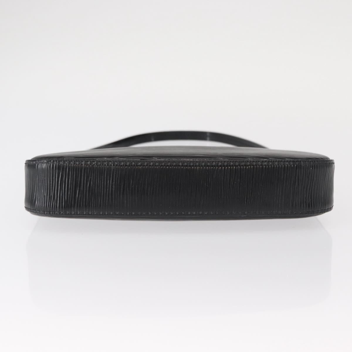 Louis Vuitton Pochette Accessoires NM Electric Epi Leather, BLACK, LEATHER, Clutche & pouche