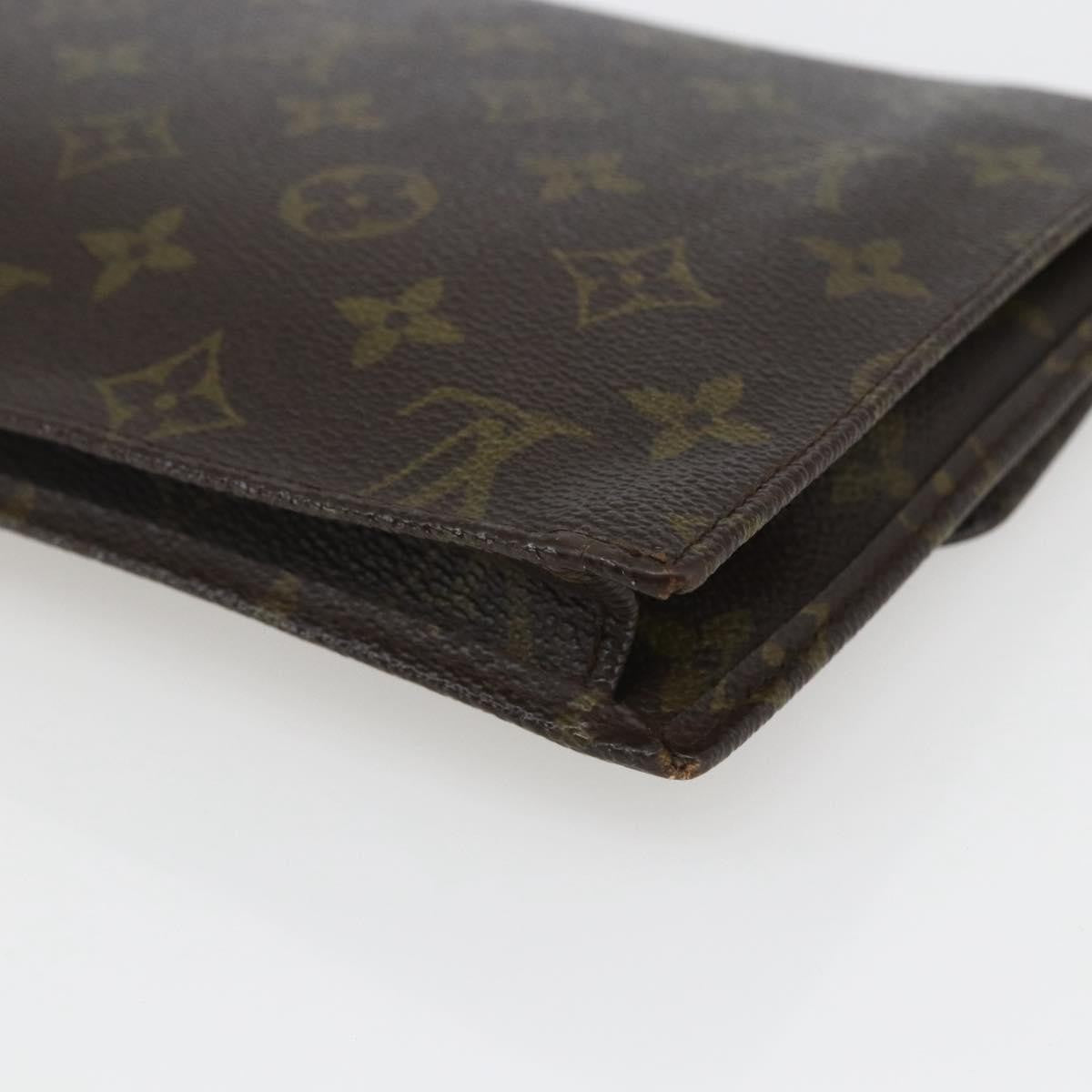 Louis Vuitton Pochette Rabat Monogram Canvas, BROWN, CANVAS, Clutche & pouche