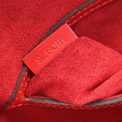 Louis Vuitton Alma Handbag Epi Leather, Red, Leather, Handbag