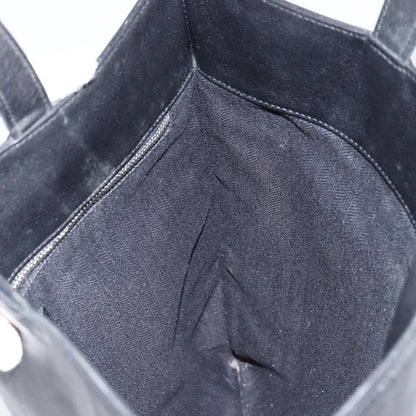 Loewe Vintage Anagram Tote Leather, BLACK, LEATHER, Tote bag